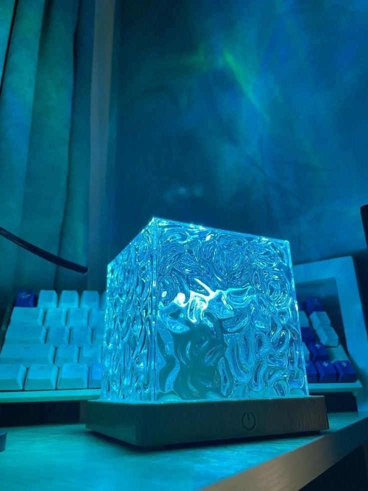 🌊 DreamWave™ – A Sea of Calm in Every Glow Ocean Wave Projector Night Lamp