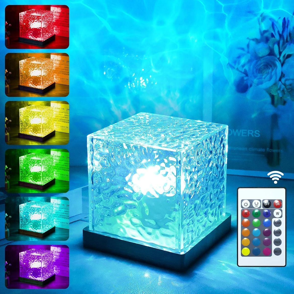 🌊 DreamWave™ – A Sea of Calm in Every Glow Ocean Wave Projector Night Lamp
