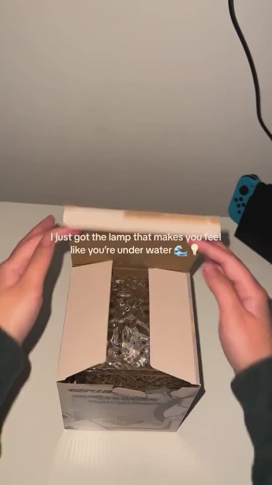 🌊 DreamWave™ – A Sea of Calm in Every Glow Ocean Wave Projector Night Lamp